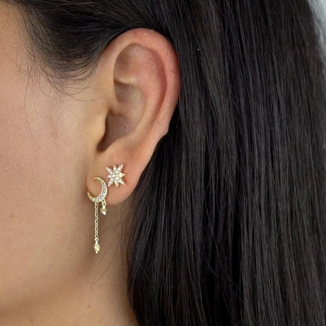 Twinkle Star Drop Earring