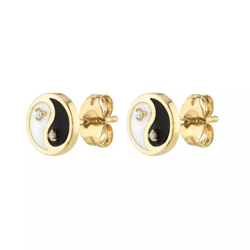 Yin Yang Studs