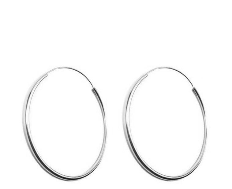 Classic 60mm Thin Hoops