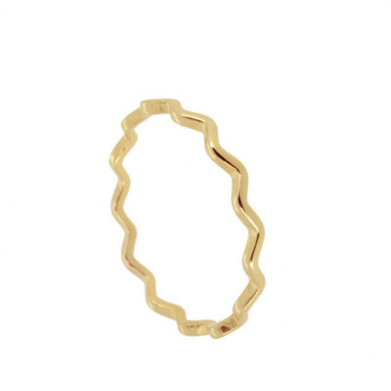 Thin Wave Ring