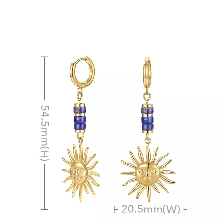 Astro Tassel Earrings