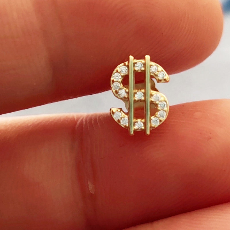 Money Sign Studs