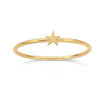 Minimalist Star Ring