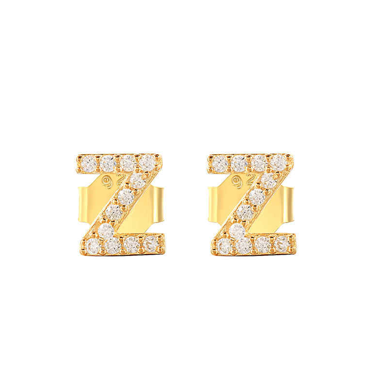 Single Alphabet Stud