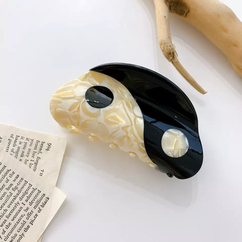 Large Yin Yang Hair Clip